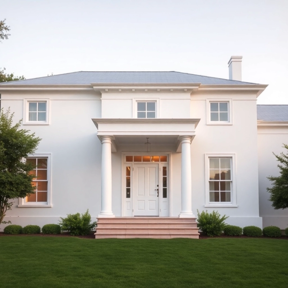 Biała Elewacja Domu