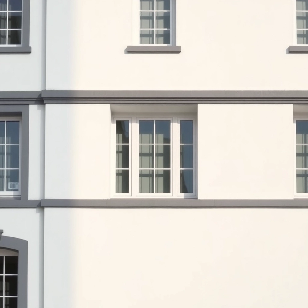 Elewacja Biała Z Szarym