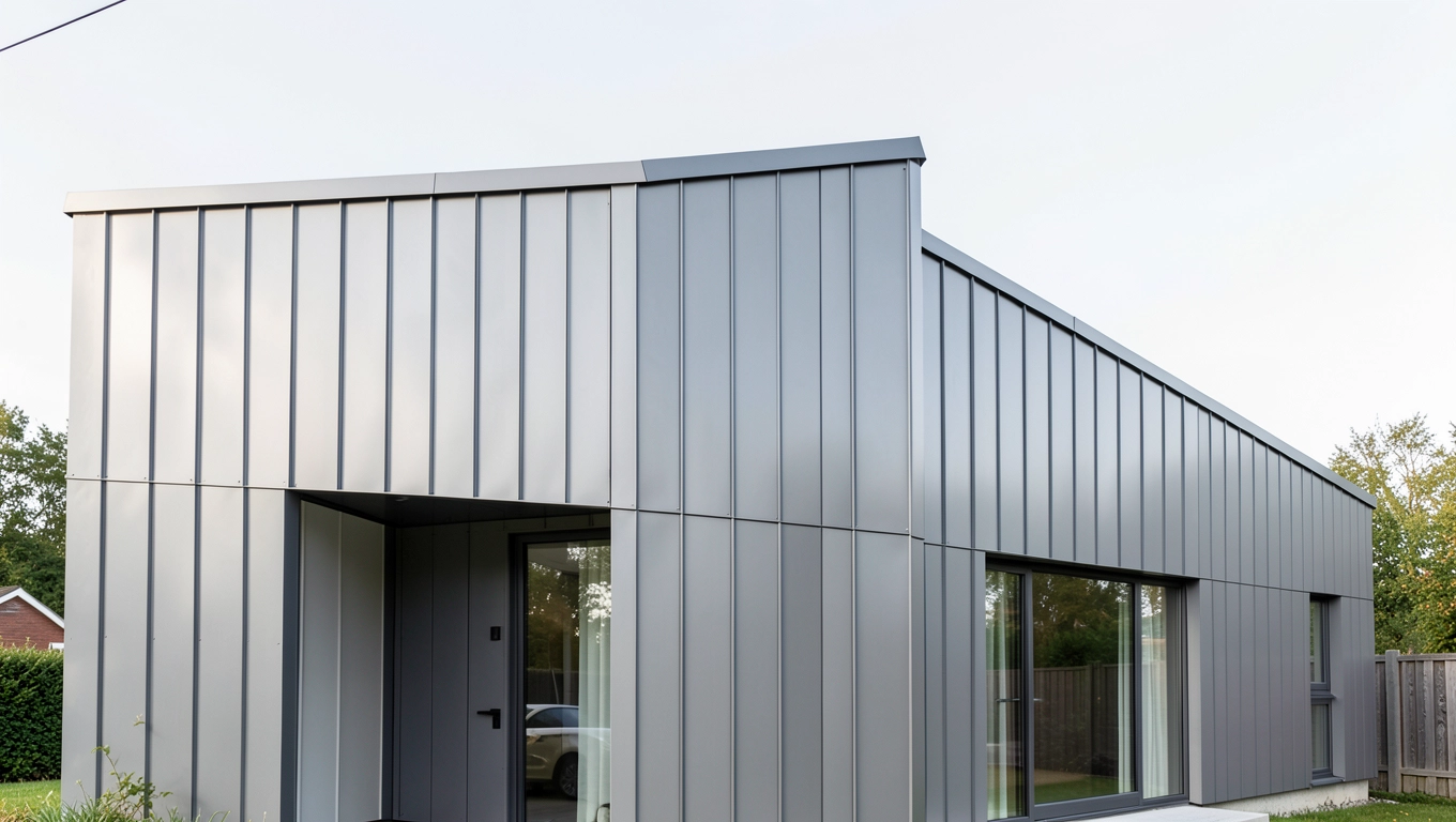 elewacja z blachy cena za m2