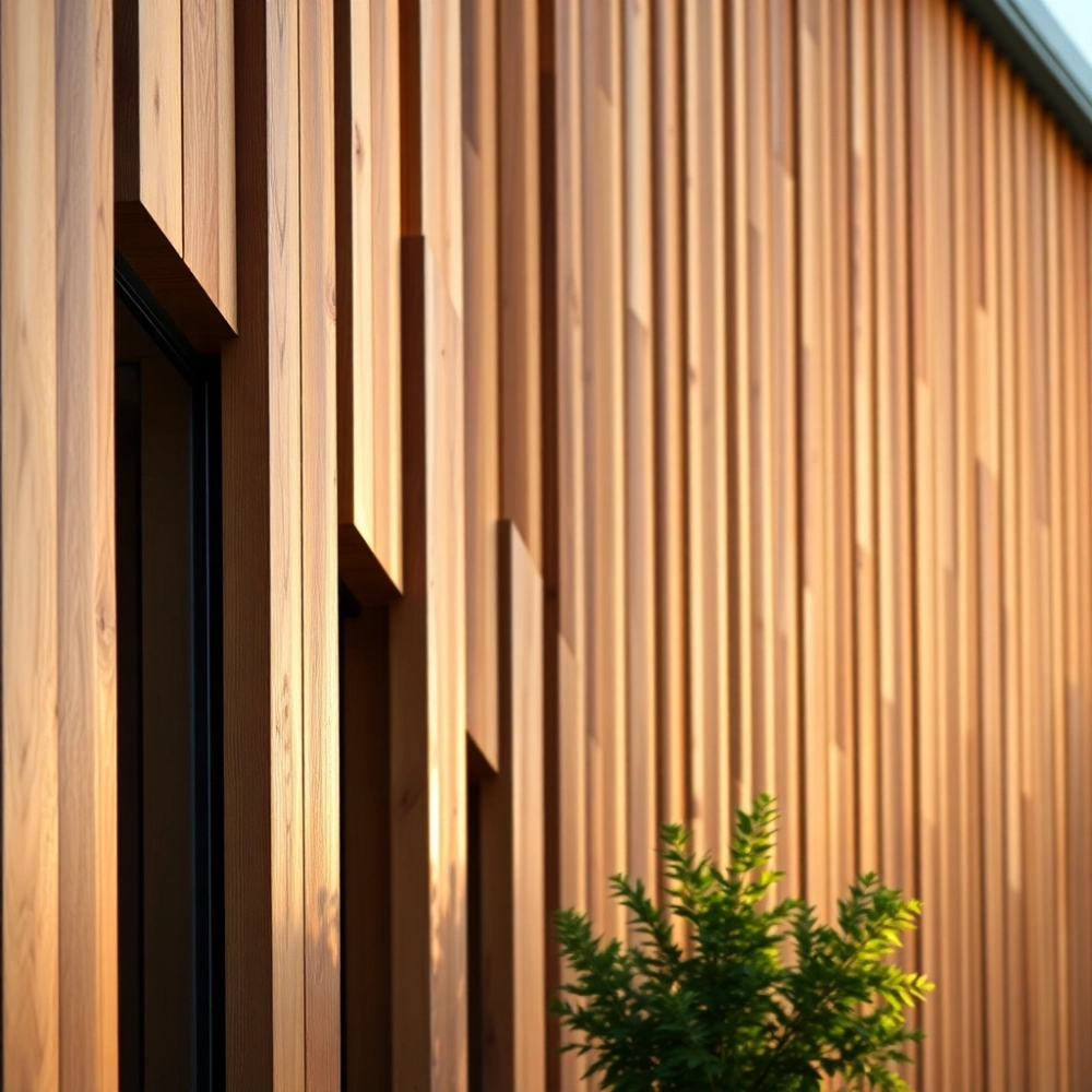 Elewacje Drewniane Pionowe