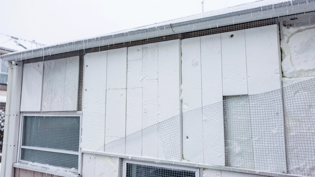 Gruntowanie elewacji po ociepleniu