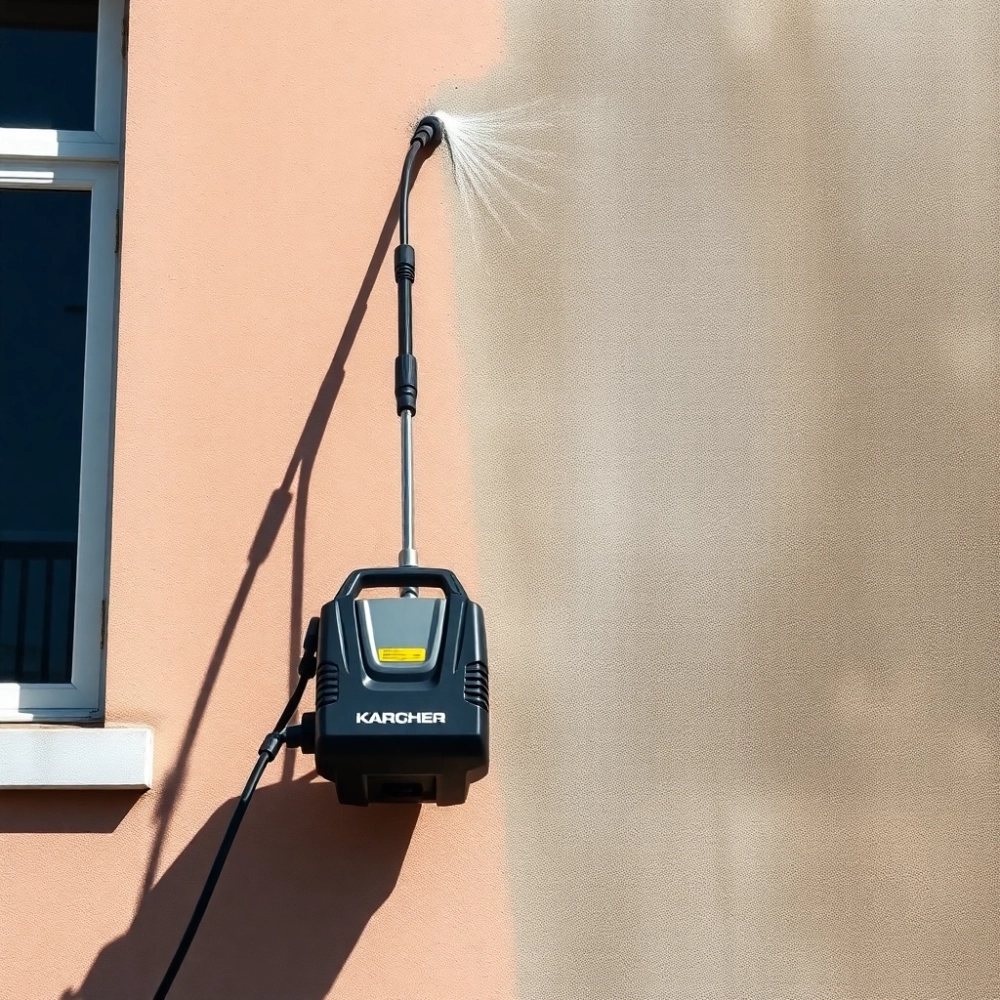 Ile kosztuje mycie elewacji karcherem