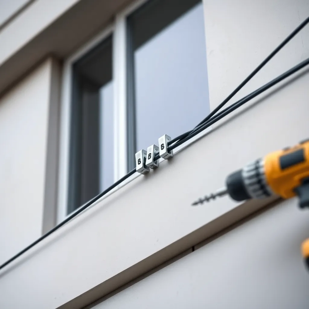 Jak poprowadzić kabel po elewacji