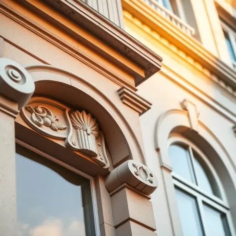 Elementy Dekoracyjne Elewacji Budynku