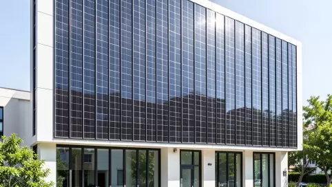 fotowoltaika na elewacji