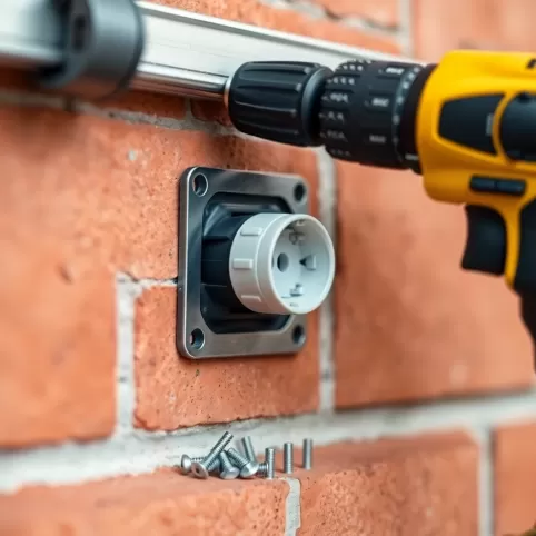 Jak zamontować gniazdko w elewacji