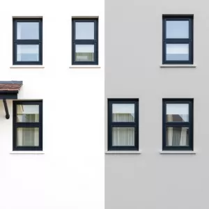 Jaki kolor elewacji do antracytowych okien