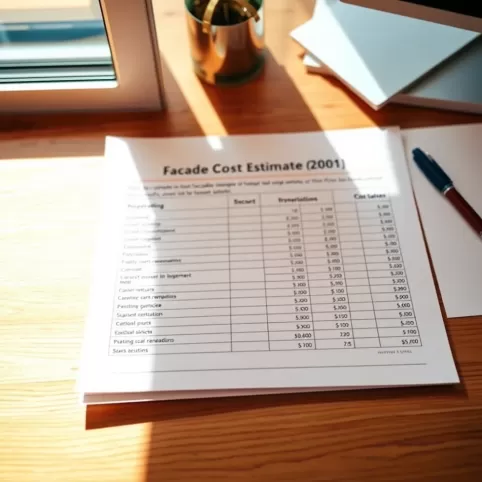 Kosztorys Elewacji Wzór