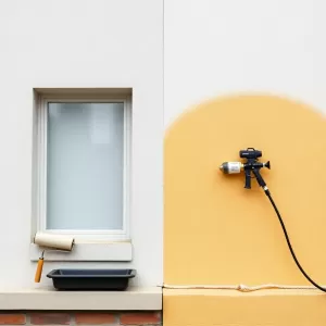 Malowanie elewacji pistoletem czy wałkiem