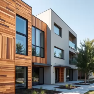 Nowoczesne elewacje z drewnem