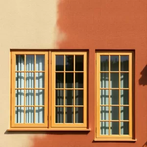 Okna złoty dąb jaka elewacja