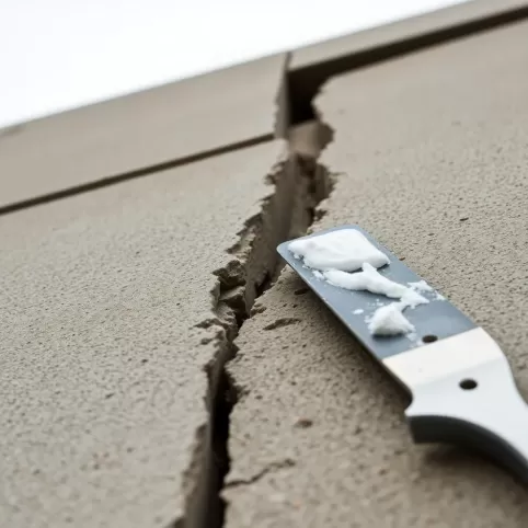 Peknieta elewacja jak naprawić